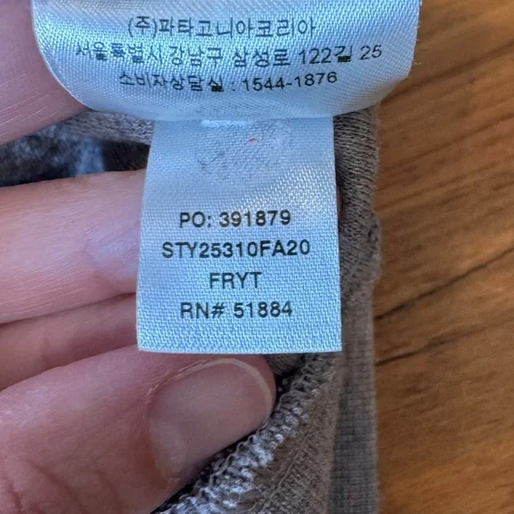 Patagonia Quilted Long Sleeve Shirt Women’s Large Light Brown - Picture 9 of 9